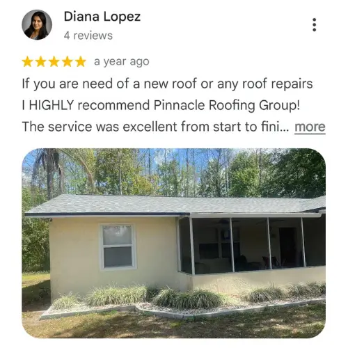 If you are need of a new roof or any roof repairs I HIGHLY recommend Pinnacle Roofing Group! The service was excellent from start to finish.