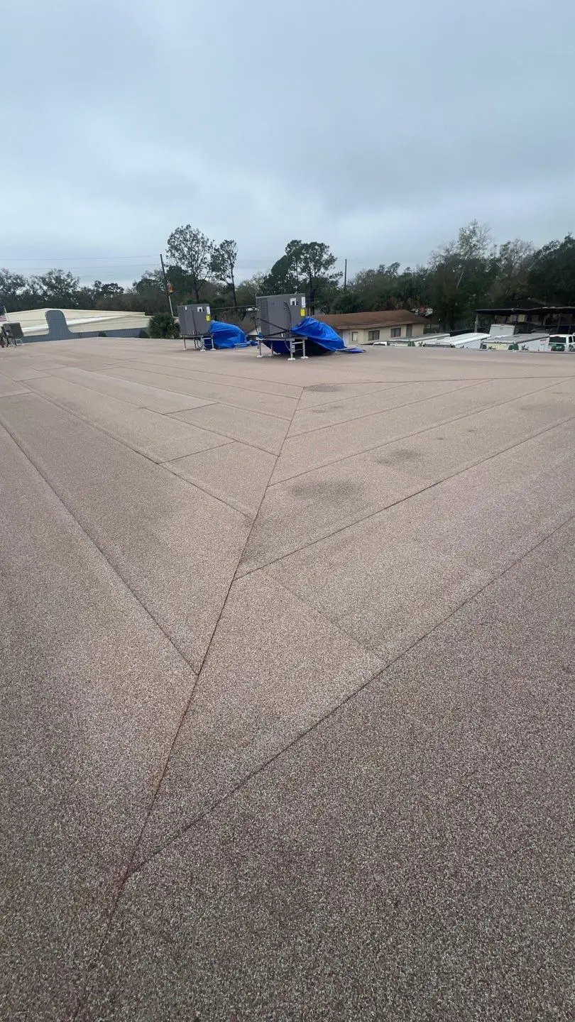 Commerical FLat Modified Bitument Roof Completed in Casselberry FL