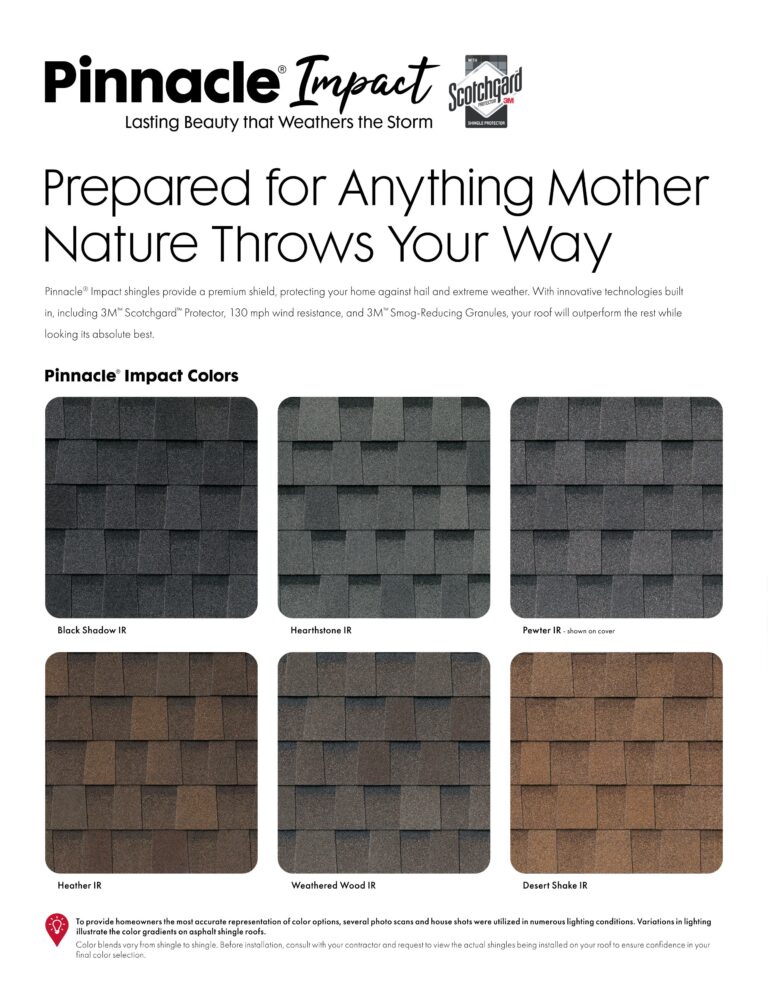 Pinnacle Impact Brochure images 1