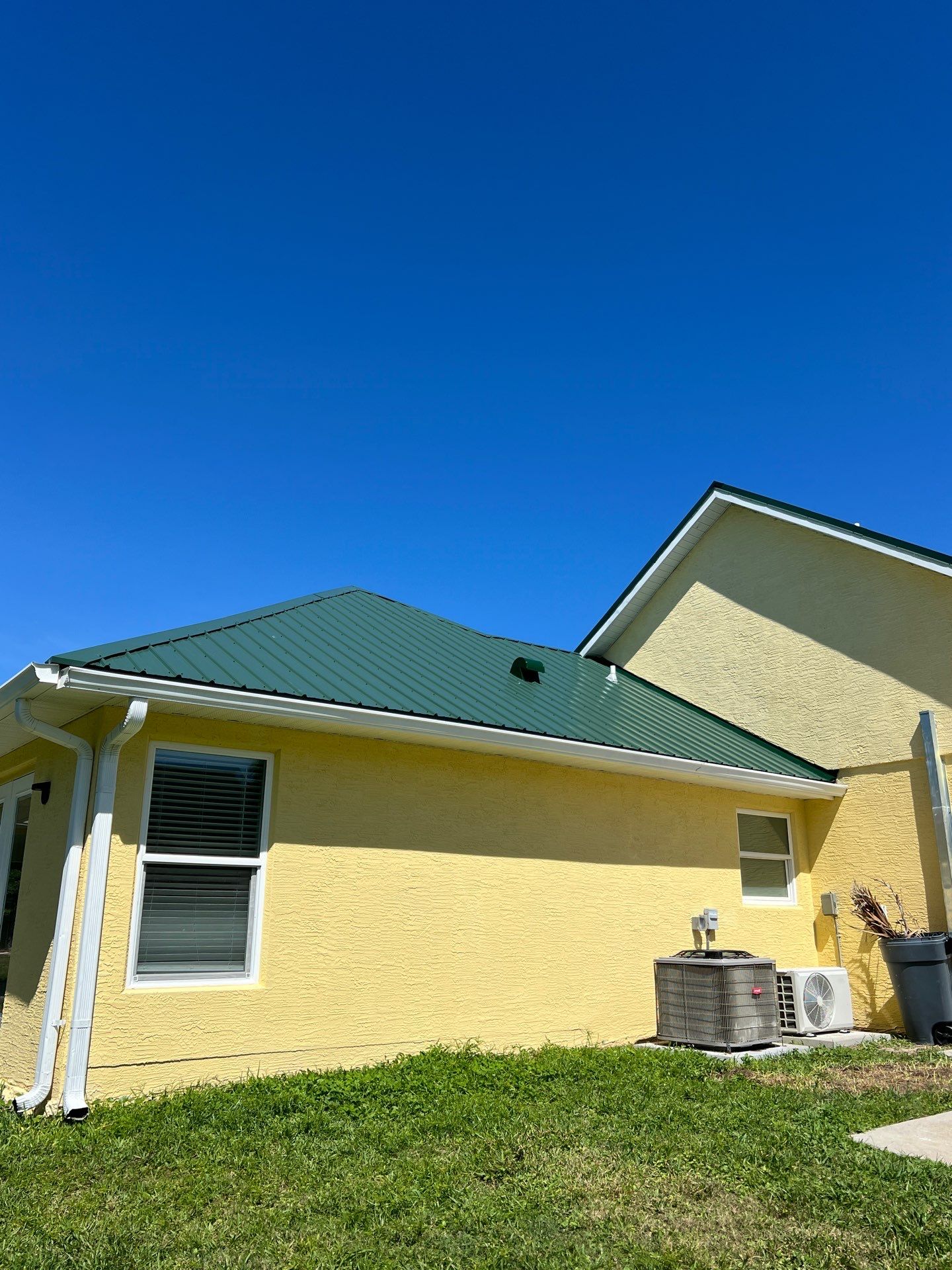 exposed fastened metal roof