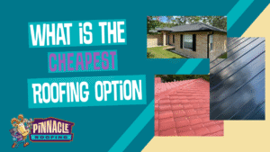 Comparison of asphalt shingle, metal, and tile roofs side by side, showing the differences in style and durability.